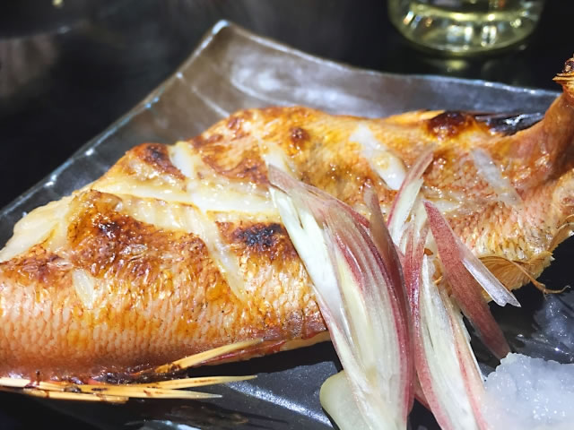 甘鯛の半身焼き
